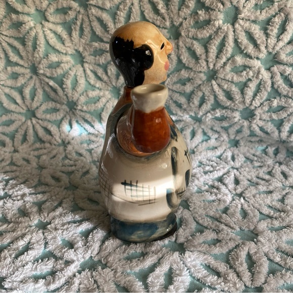 Vintage Decanter ceramic bartender figurine retro barware Asian vintage decanter - Picture 4 of 6
